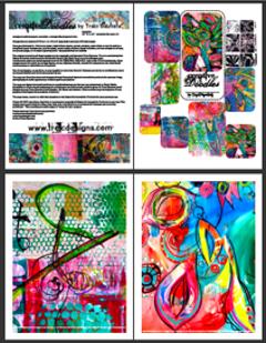 creative DOODLES digital art kit #1