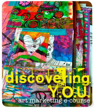 discovering YOU art marketing e-course by Traci Bautista